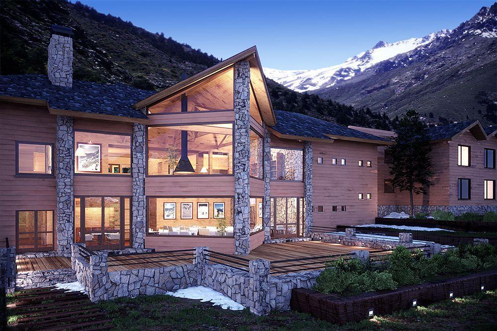Noi Puma Lodge Machalí Exteriör bild